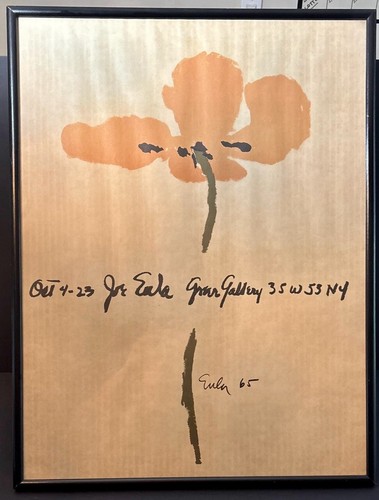Poster vintage joe eula 1965 - vintage,