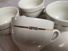GOPPION CAFFE' - SET MISTO 12 ARTICOLI BAR - CAFFE' CAPPUCCINO - VINTAGE - ACF