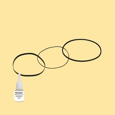 Cinghia Olio = Kit 5 per Aiwa