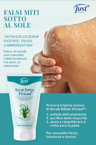 Scrub detox vivisal just 150 - scrub,