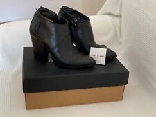 Polacchino Janet & Janet Pinner in pelle nero