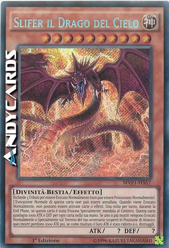 Slifer drago del - il, •