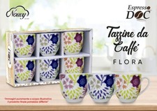 Set Servizio 6 Tazzine Tazze