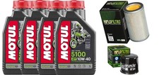 HONDA CB 1100 2013 2022 TAGLIANDO MOTUL 5100 10W40 FILTRI ARIA OLIO HIFLO