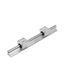 SBR12-19,69 pollici / 500 mm 12 mm guida scorrevole albero guida movimento lineare 1 pz + 2 pezzi...