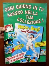 ? Holly e Benji Due Fuoriclasse - CARTONATO PUBBLICITARIO - 34 X 48 CM