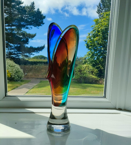 Vetro murano grande vaso - vetro, ?