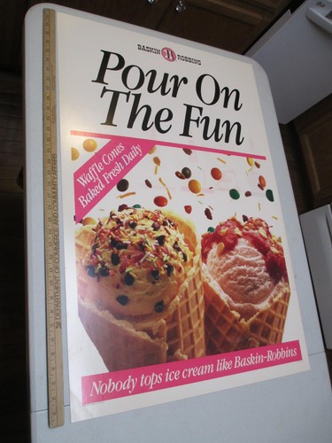 Baskin robbins gelato 1986 - baskin,