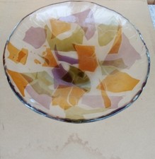 Centrotavola in vetro di