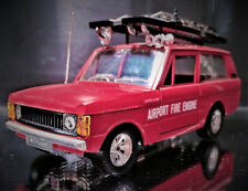 MODELLO AUTO '50 '70 VINTAGE BURAGO 0104 RANGE ROVER 1/24 AIRPORT FIRE ENGINE XX