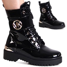 Stivaletti In Vernice Da Donna