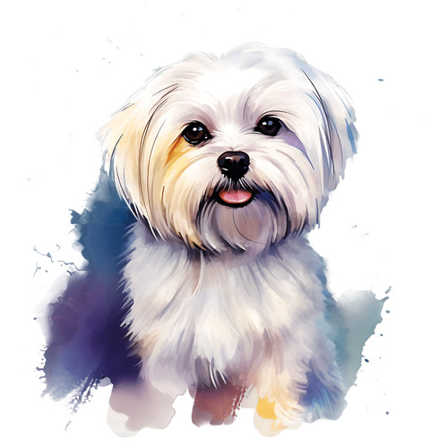 Adesivo auto maltese - , cani