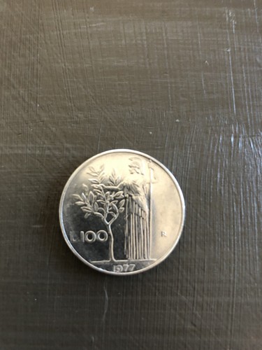 Moneta 100 lire 1977 - da,