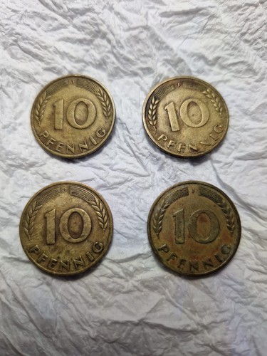 Lotto monete pfennig 1950 - monete,
