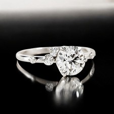 Anello scintillante ct - anello, 1,20