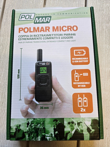 Polmar pmr446 easy canali - easy,
