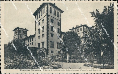 Bo412 cartolina montelupo - bo412,