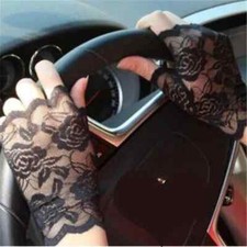 Guanti in pizzo da donna