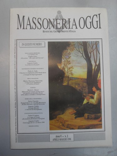 Massoneria oggi anno - oggi, n.