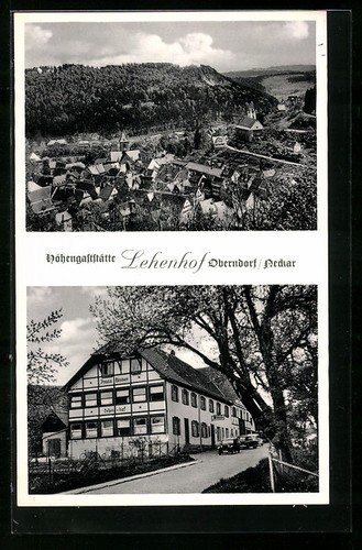 Oberndorf neckar cartolina - oberndorf/neckar,,