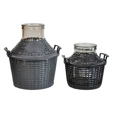 DAMIGIANA IN VETRO A 'BOCCA