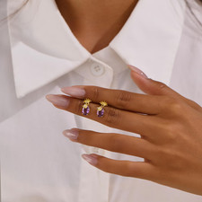 Splendido orecchino a perno