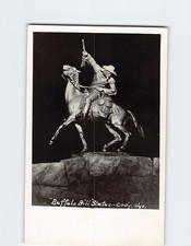 Cartolina Buffalo Bill Statua