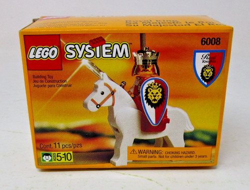 Royal king 1995 lego 6008 - lego,