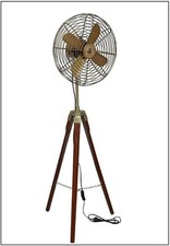Antique Tripod Floor Fan –