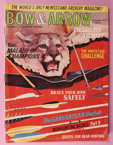 Bow arrow magazine september - arrow,