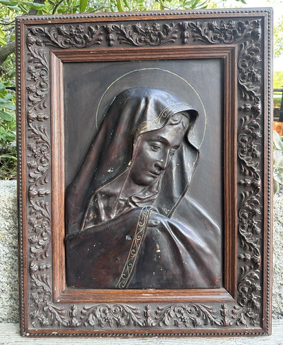Antico quadro con cornice - ,