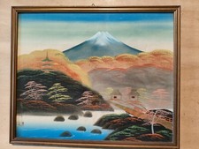 Dipinto giapponese su tessuto
