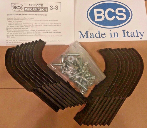 Bcs set denti motozappa per - motozappa,