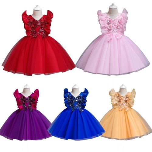 Vestito tutù bambina fiori
