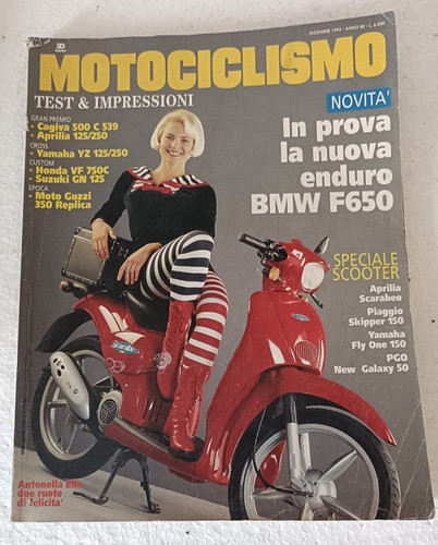 Motociclismo 1993 moto - motociclismo,