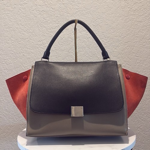 Celine borsa mano trapezio - borsa, a