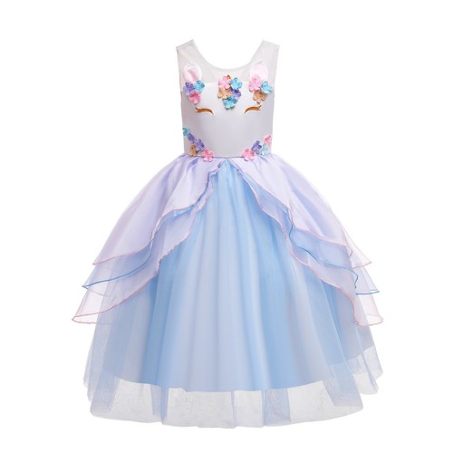 Costume vestito bambina elsa - bambina, &