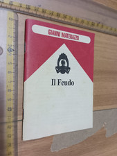 GIANNI MATERAZZO IL FEUDO