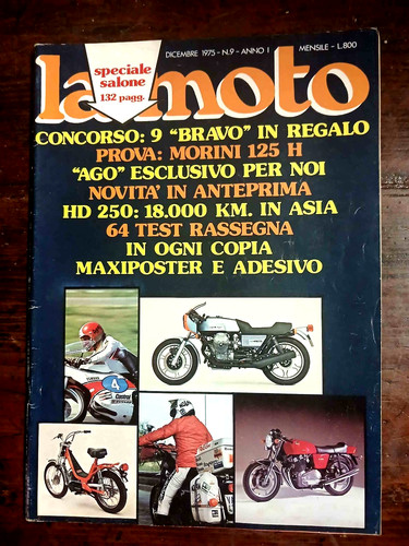 Moto rivista nona uscita - rivista,,