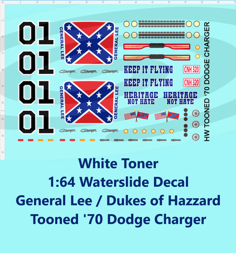 Toner bianco waterslide - toner, 1:64