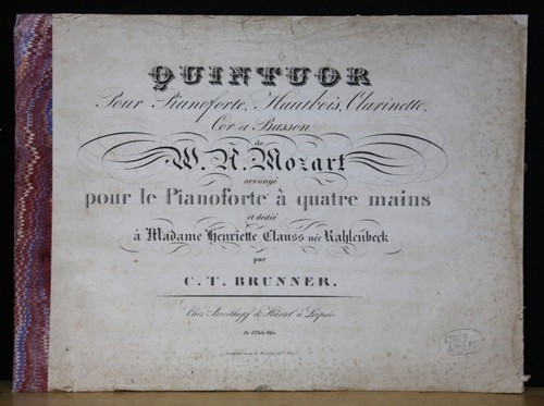 Mozart quintuor - quintuor, (kv