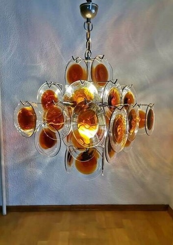 Lampadario vintage disco di - vintage,