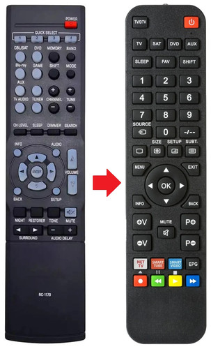 Telecomando adatto per denon - adatto,