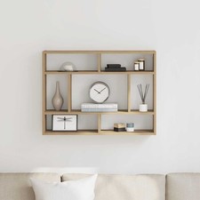 Scaffale a Parete 75x16x55 cm Mensola a Muro Mobile Colori Diversi vidaXL