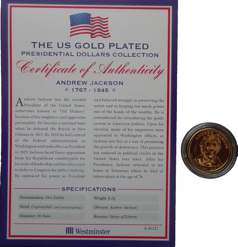 Usa andrew jackson - jackson, 7°