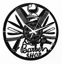 OROLOGIO DA PARETE Arredo Negozio Retro - BARBER SHOP -  PARRUCCHIERE BARBIERE