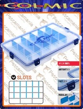 scatola Colmic porta oggetti artificiali in Abs stagna cm.34,6x21,5x5