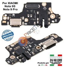Connettore USB-C ricarica ORIGINALE XIAOMI REDMI NOTE 9 PRO / 9S microfono 