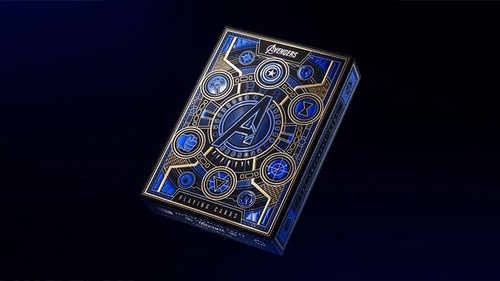 Carte gioco avengers blue - carte,