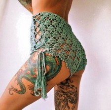 Bikini donna all'uncinetto a